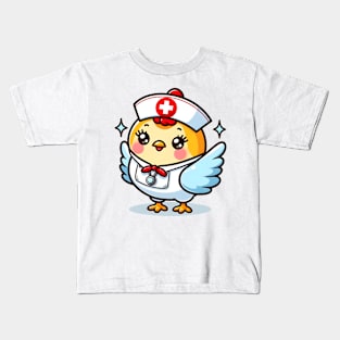 Nurse hen Kids T-Shirt